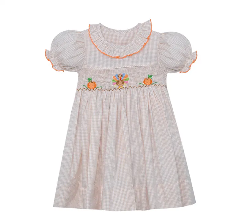 Khaki Francis Dress – Minimalist Cotton Dress For Toddlers 1
