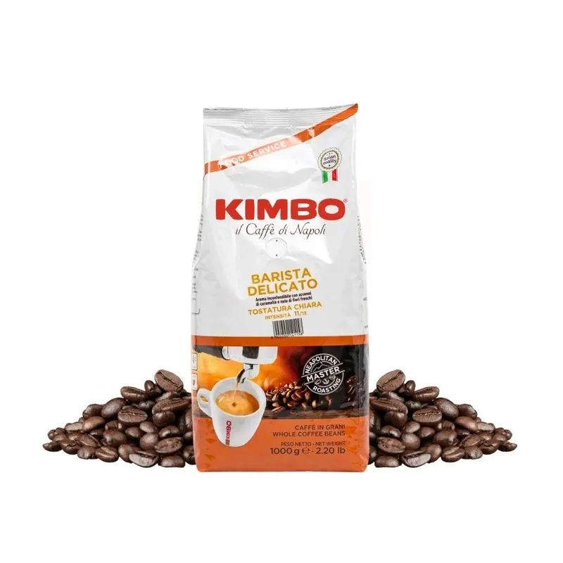 Kimbo Barista Delicato Whole Bean Coffee – 1 Kg 1