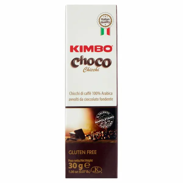 Kimbo Chocolate-Covered Coffee Beans – 30 G Gourmet Snack 1