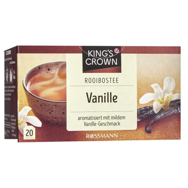 King'S Crown Vanilla Rooibos – 40 G (20 × 2 G Bags) 1