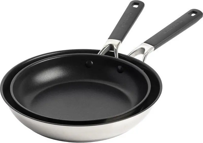 Kitchenaid Classic Cookware Set – Two-Piece: 24 Cm & 28 Cm Frying Pans 1