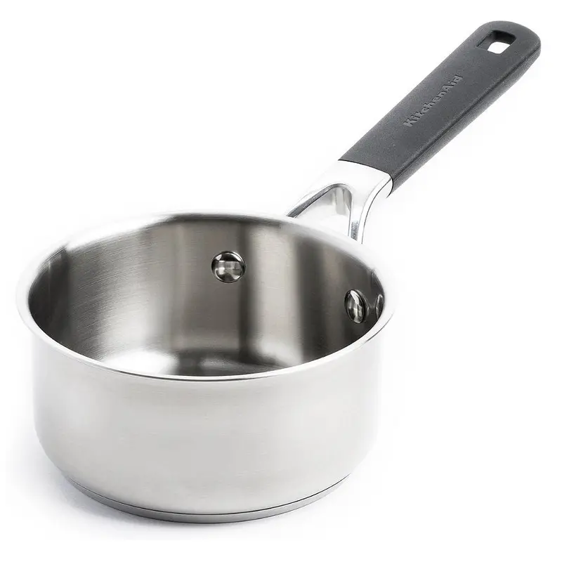 Kitchenaid Classic Stainless Steel Saucepan – 14 Cm, 1.3 L 1