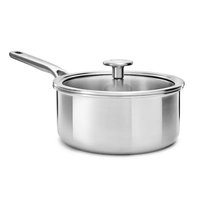 Kitchenaid Multi-Ply Stainless Steel 16 Cm Covered Saucepan – 1.5 L 1
