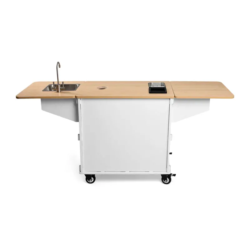 Klassy Karts Fully Assembled Mobile Coffee Cart 2