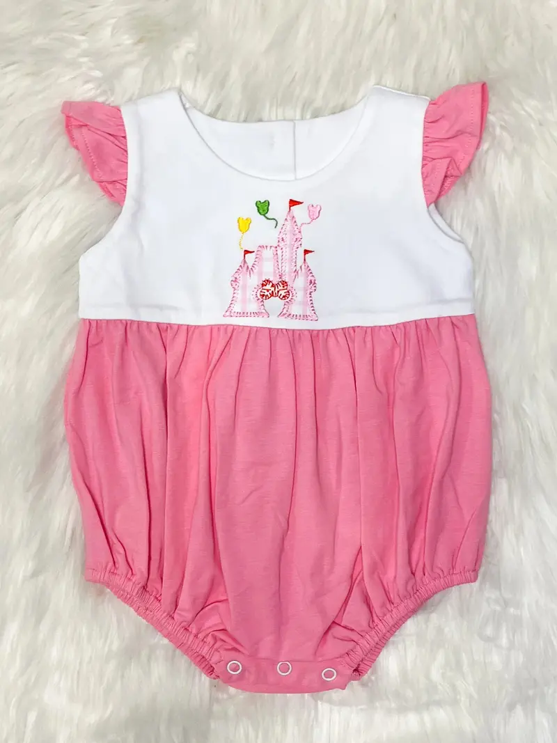 Knit Castle-Design Bubble Romper 1