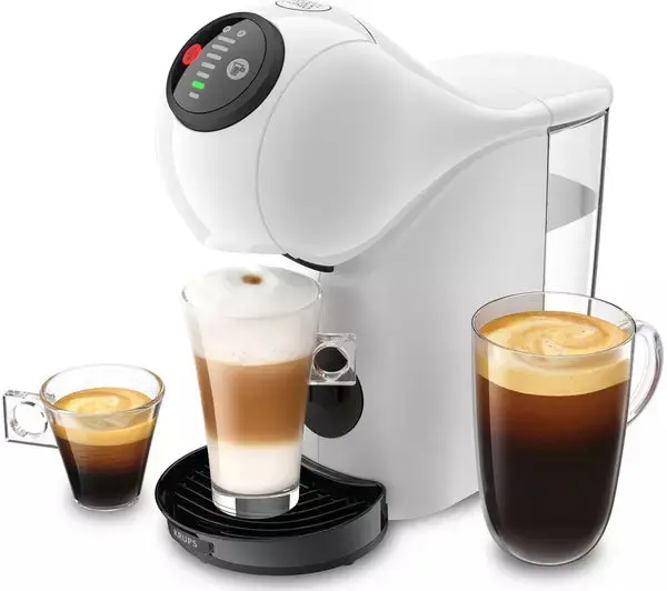 Krups Genio S Automatic Espresso Machine – White 1