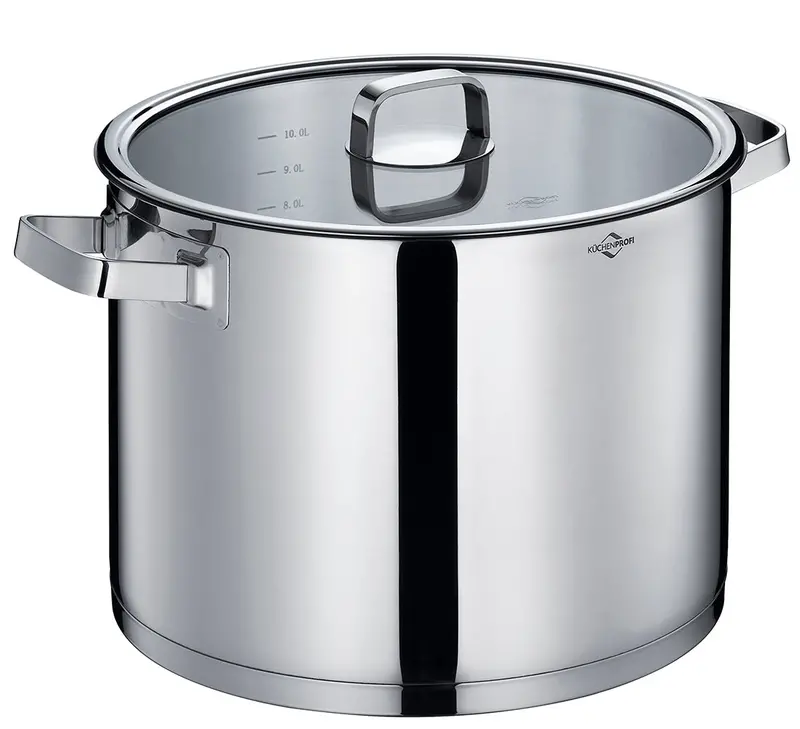 Kuchenprofi San Remo Stainless Steel Soup Pot – 28 Cm With Lid 1