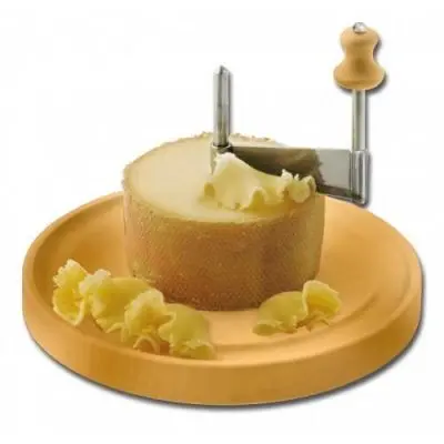 La Bonne Graine Tête De Moine Cheese Shaver – 20 Cm Beechwood Handle 1