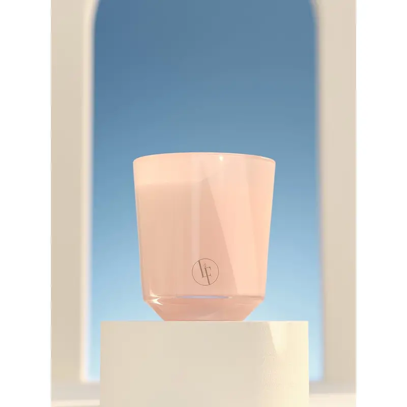 La Française Peony Pink Scented Candle – 200G Artisanal Soy Wax Candle 1