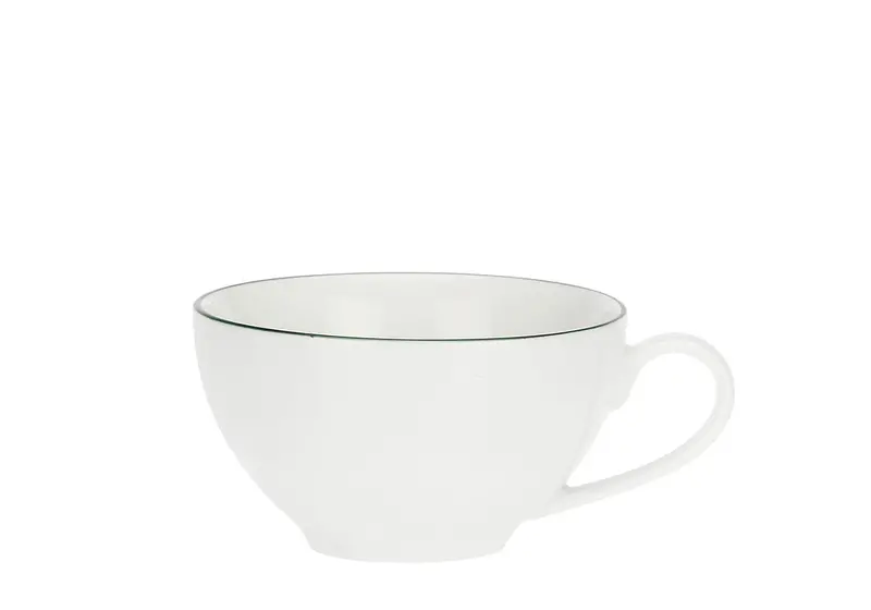 La Porcellana Bianca Dintorno Coffee Cup Set: 6 With Matching Saucers 1
