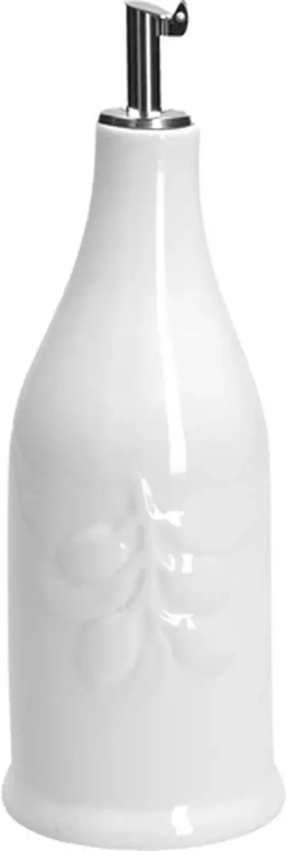 La Porcellana Bianca Menage: Cylindrical Olive Oil Dispenser Bottle 1