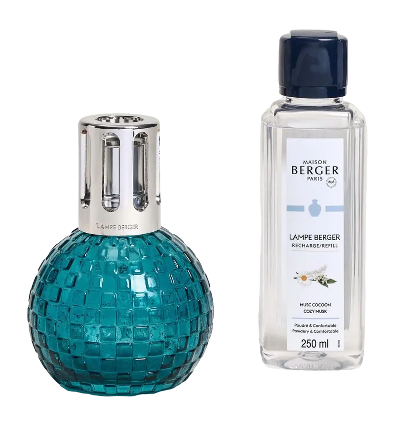 Lampe Berger Disco Verte Gift Set – Decorative Lamp + Matching Fragrance 1
