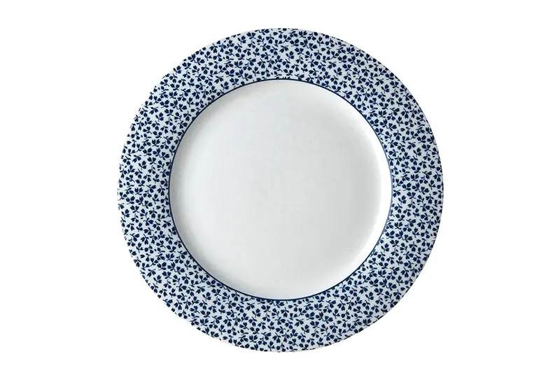 Laura Ashley Blue Floris 23 Cm Porcelain Dinner Plates (Set Of 4) 1
