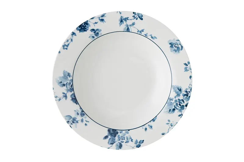 Laura Ashley China Rose Blue Porcelain Deep Bowls (22 Cm) – Set Of 4 1