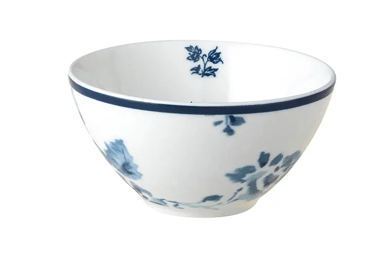Laura Ashley China Rose Blue Porcelain Small Bowls (9 Cm) – Set Of 4 1