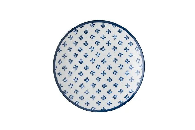 Laura Ashley Little Flower Blue Porcelain Petit Four Dishes (12 Cm) – Set Of 6 1