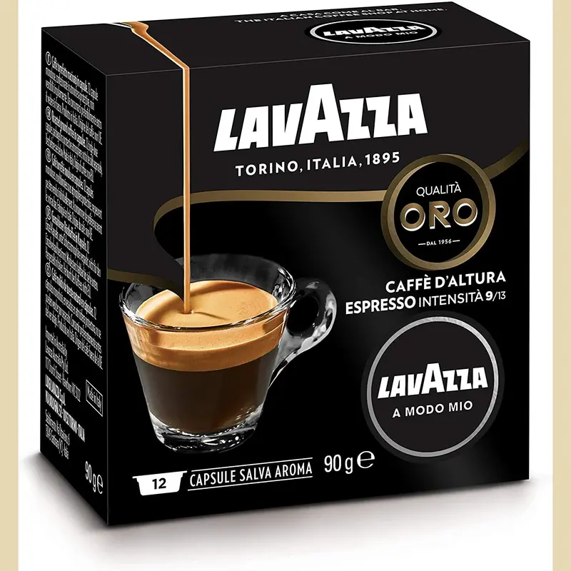 Lavazza A Modo Mio Altura Gold Espresso Capsules – 12-Pack 1