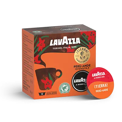 Lavazza A Modo Mio Tierra Perù Coffee Capsules (12-Pack) 1