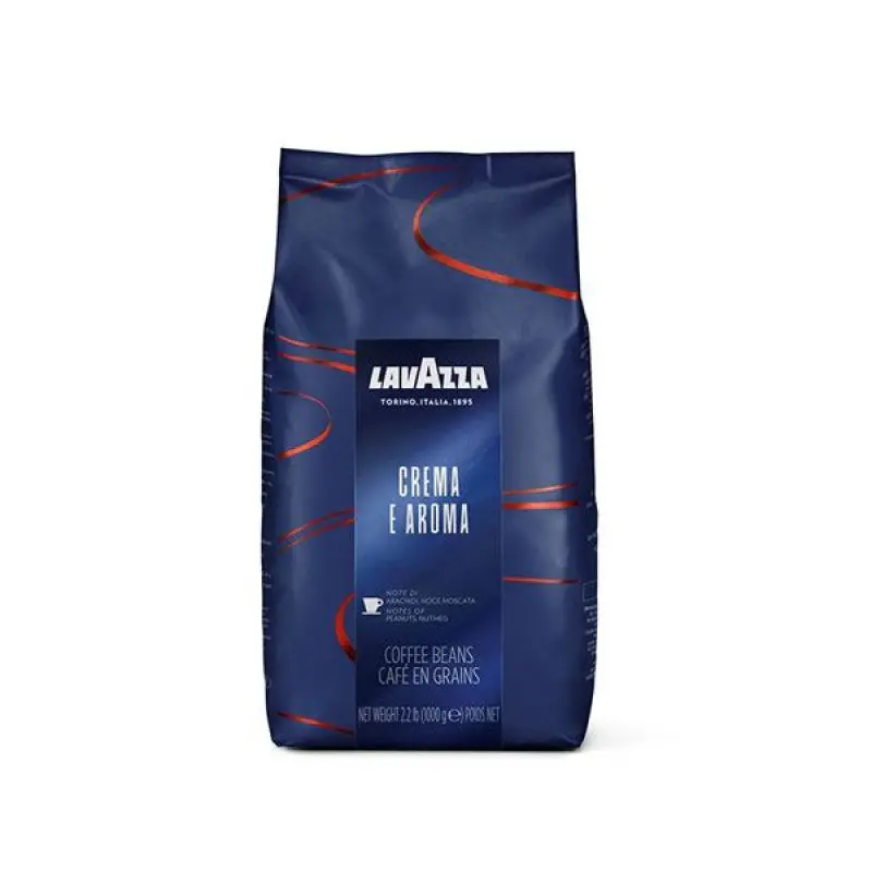 Lavazza Crema E Aroma Espresso Blue Whole Bean Coffee – 1Kg 1