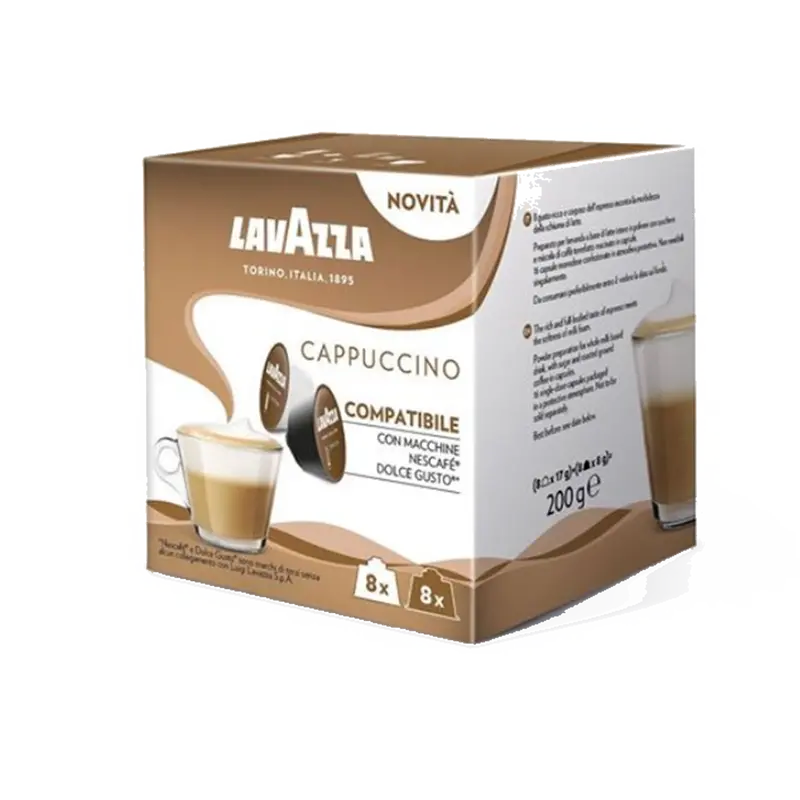 Lavazza Dolce Gusto Soluble Cappuccino Capsules – 16-Pack 1