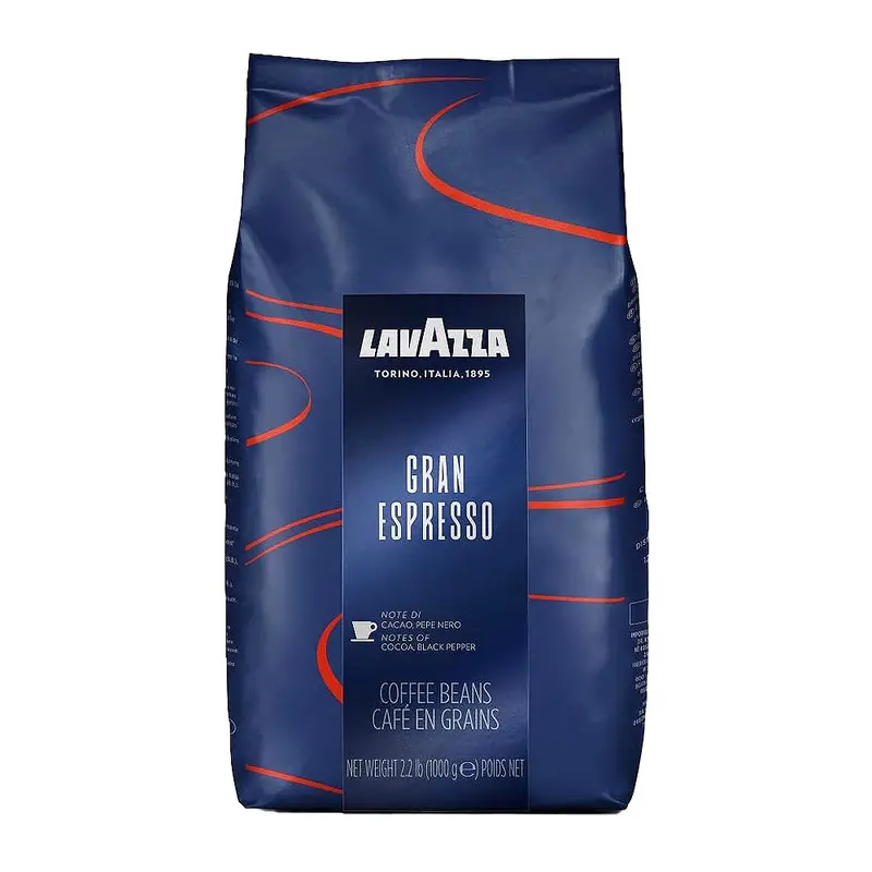 Lavazza Gran Espresso Whole Bean Dark Roast – 1Kg 1
