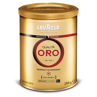 Lavazza Qualità Oro Ground Coffee – 250G Tin 1