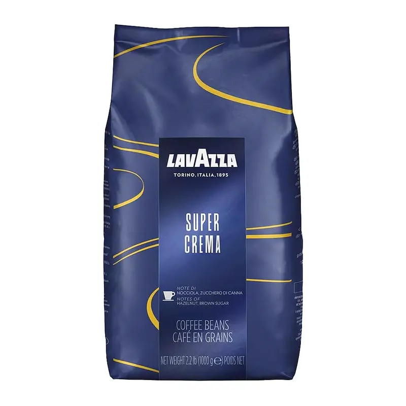 Lavazza Super Crema Whole Bean Espresso Blend – 1Kg 1