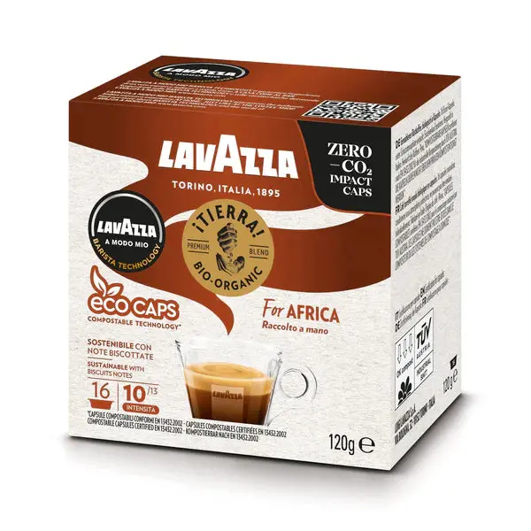Lavazza Tierra For Africa A Modo Mio Capsules – 16-Capsule Pack 1