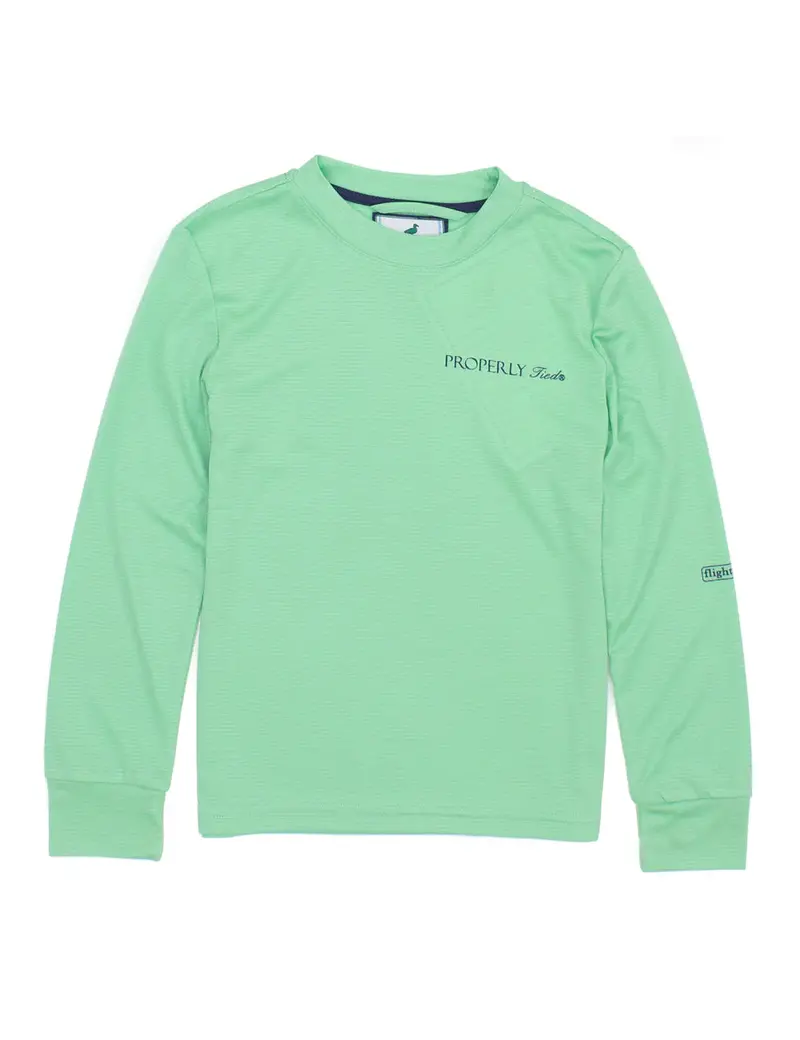 Ld Flight Cool-Tech Long-Sleeve Shirt – Eco-Friendly Green Fabric 1