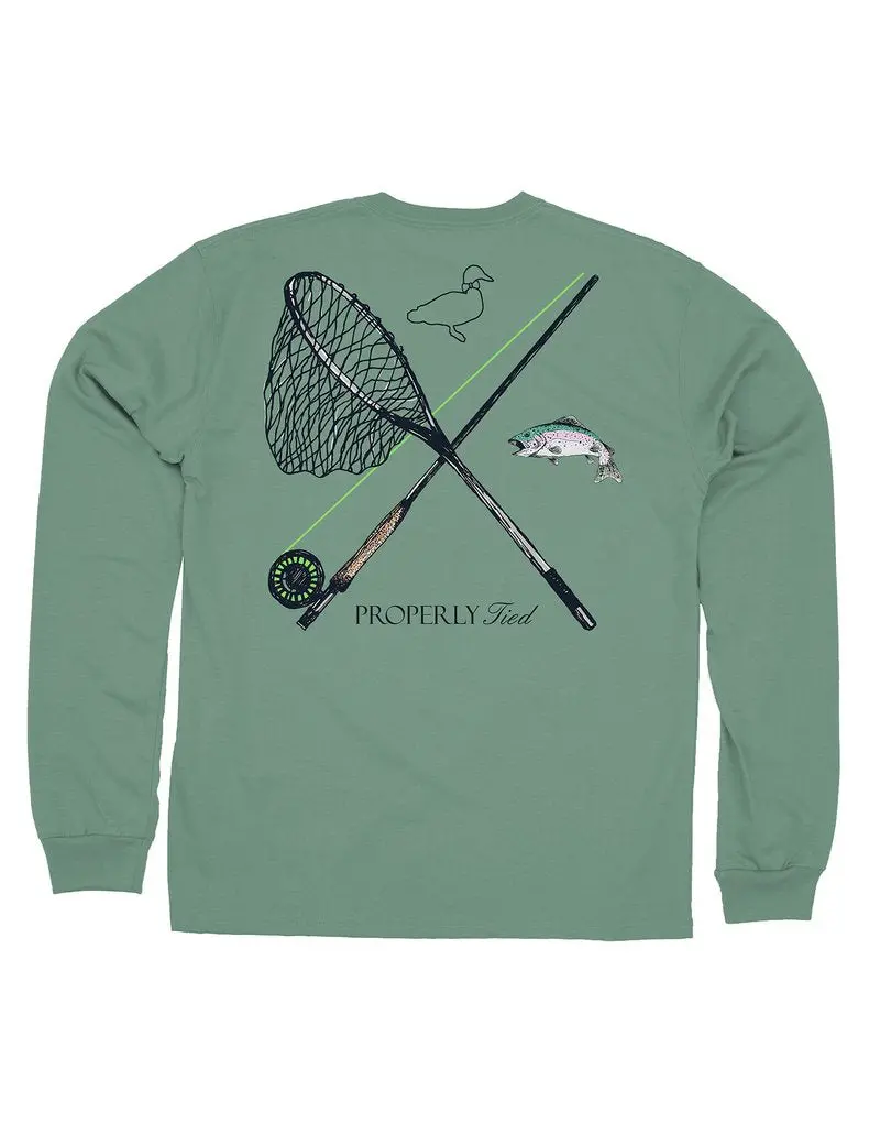 Ld Trout Fishing Long Sleeve – Ivy Green 1