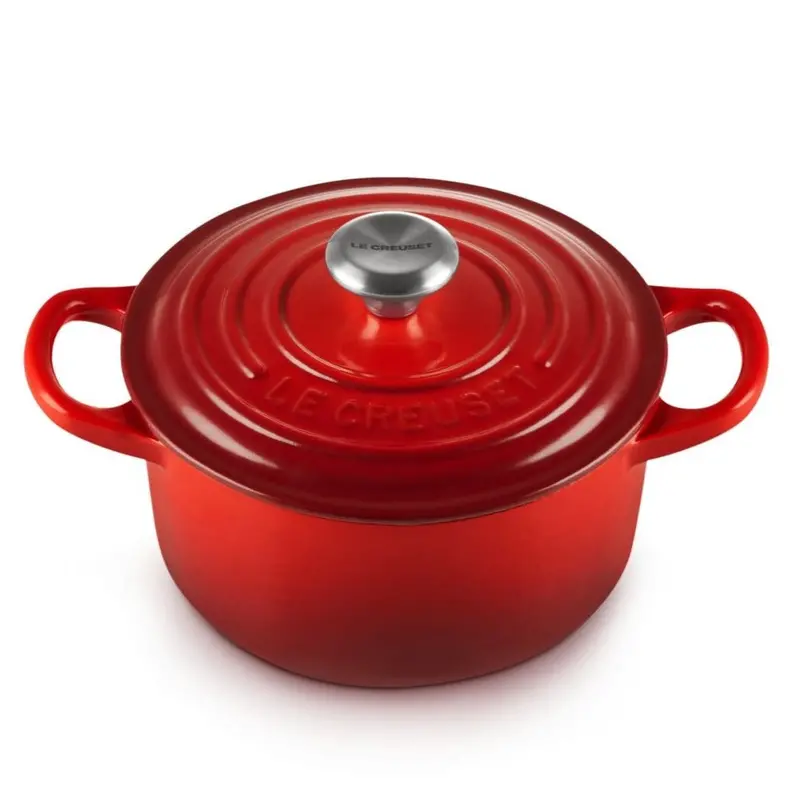 Le Creuset 0.9L Cerise Red Dutch Oven – 14 Cm Size 1