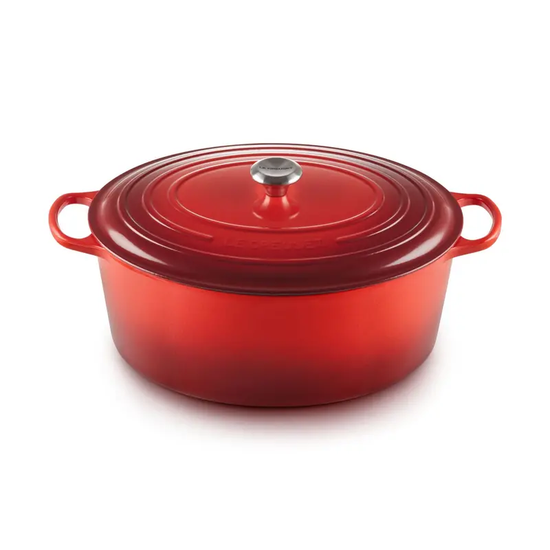 Le Creuset 13.9L Cherry Red Goose Pot – 40 Cm Capacity 1