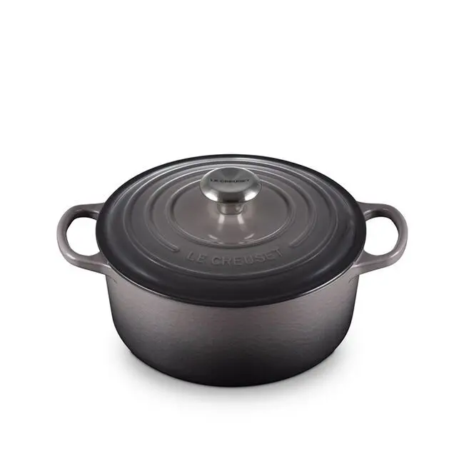 Le Creuset 24 Cm Oyster Dutch Oven – 4.2 L Enameled Cast Iron Cooking Pot 1