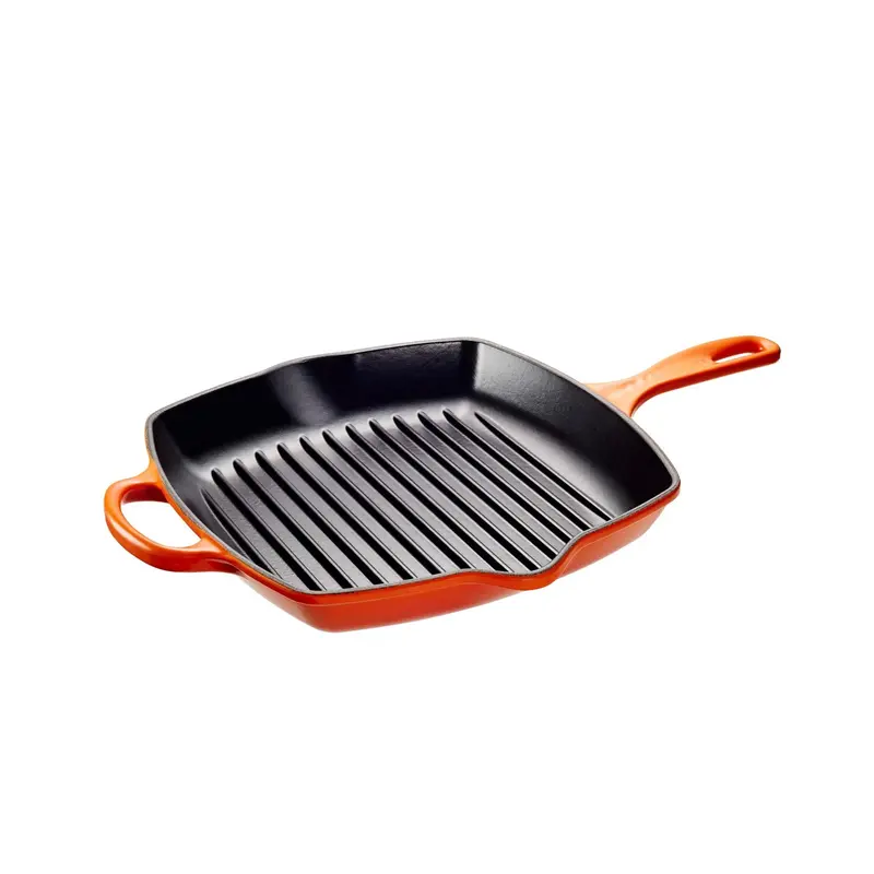 Le Creuset 26 Cm Flame Orange Square Grill Skillet – 10 Inch 1