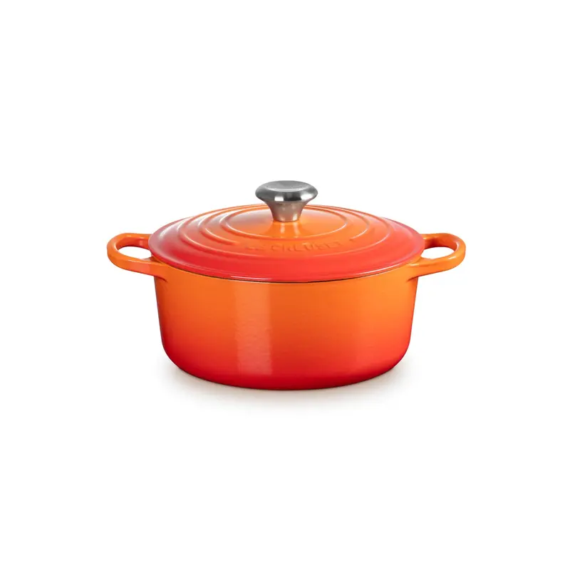 Le Creuset 5.3L Flame Enameled Cast Iron Dutch Oven – 26 Cm Round 1