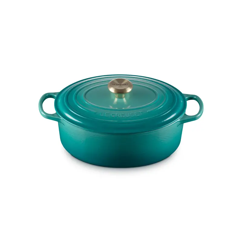 Le Creuset Bleu Riviera Oval Dutch Oven – 4.7L (29 Cm) 1