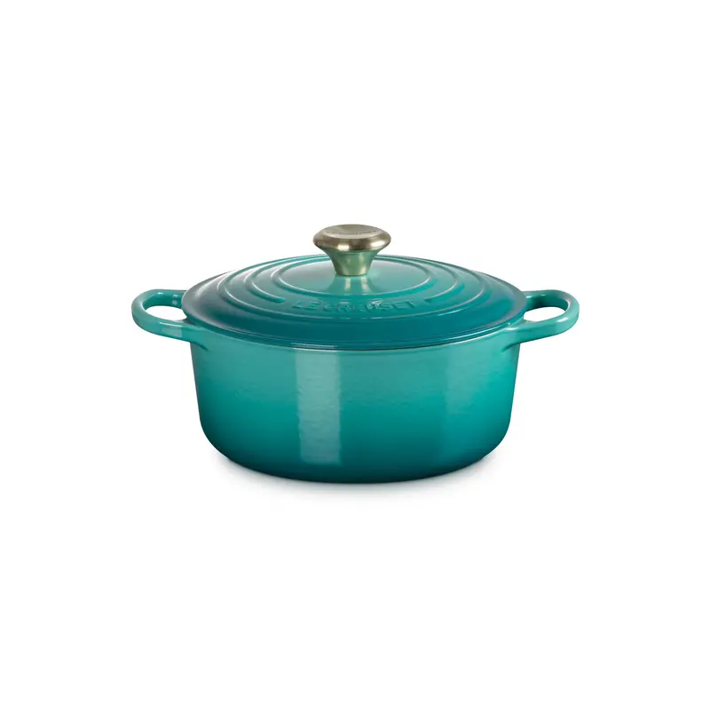 Le Creuset Bleu Riviera Round Dutch Oven – 4.2L (24 Cm) 1