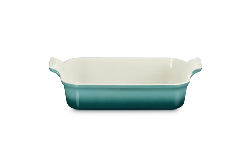 Le Creuset Blue Riviera Rectangular Oven Dish – 26 × 19 Cm, 2.4 L, Stoneware 1