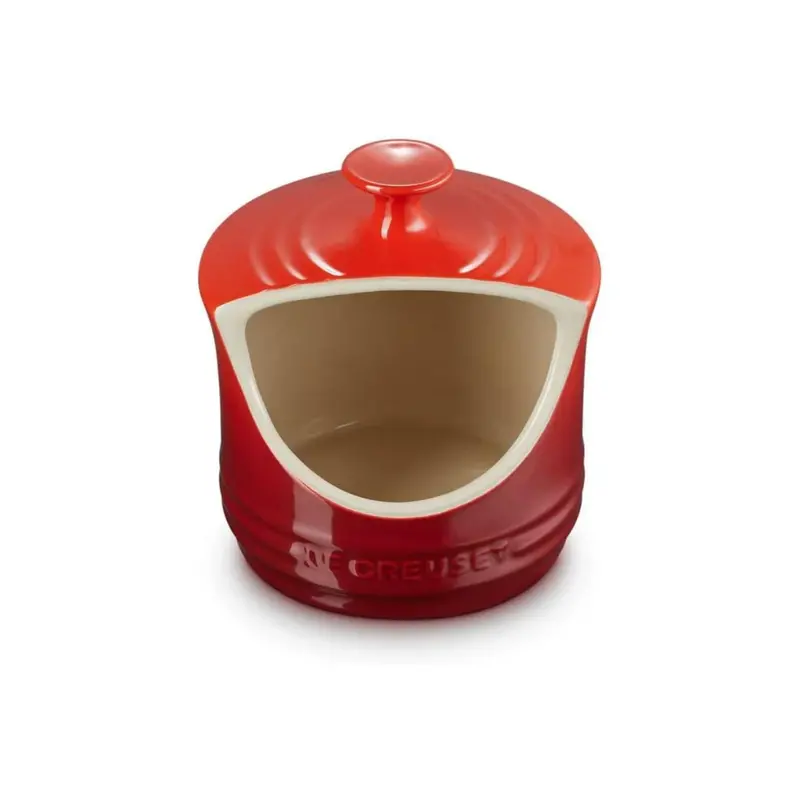 Le Creuset Burgundy-Red Salt Cellar – Enamel-Coated Cast Iron 1