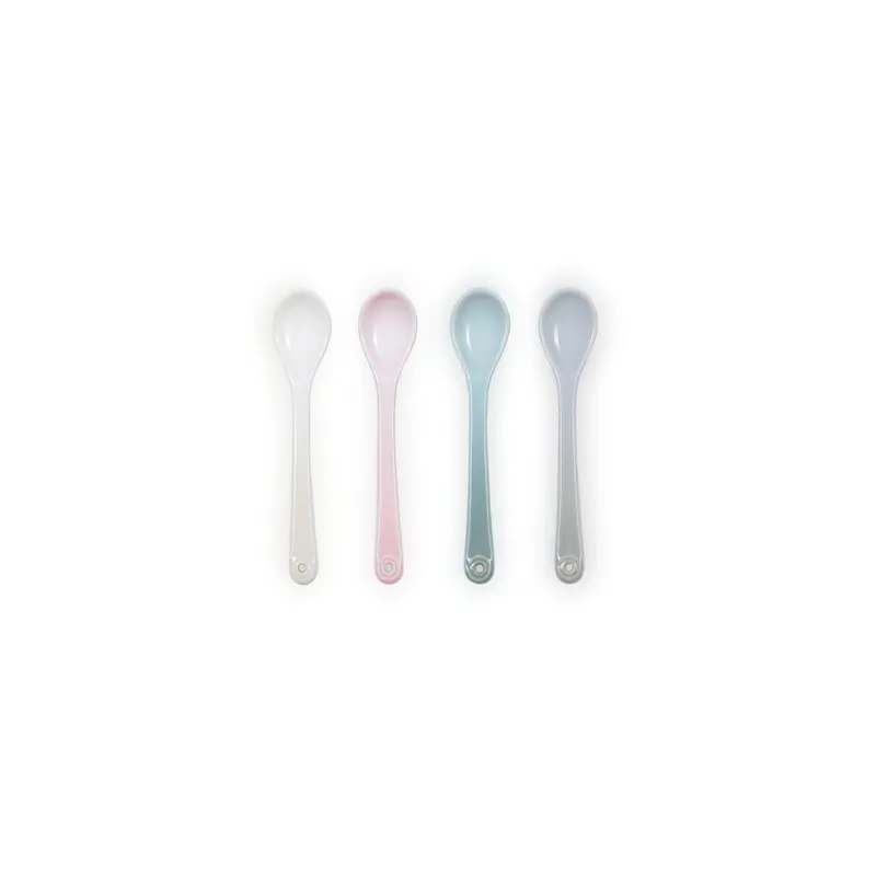 Le Creuset Calm Collection Serving Spoons – Set Of 4 Colourful 14 Cm Utensils 1