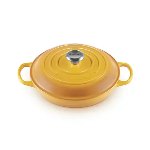Le Creuset Campagnard 26 Cm Nectar Enamel Cast Iron Dutch Oven (2.2 L) 1