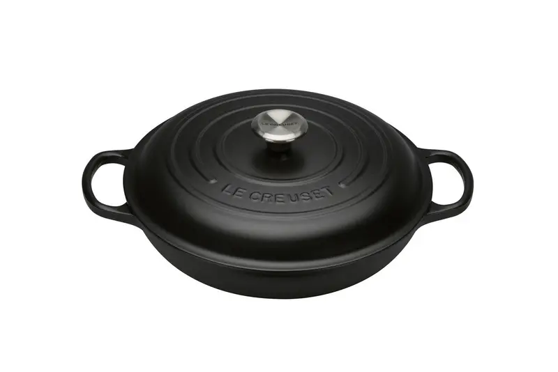 Le Creuset Campagnard Dutch Oven – Matte Black, 30 Cm (3.5 L) 1