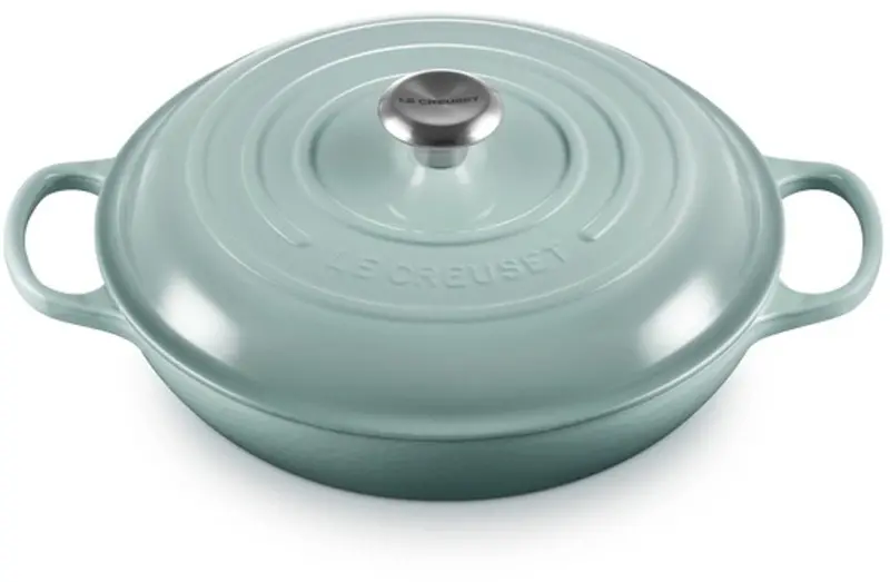 Le Creuset Campagnard Dutch Oven – Sea Salt Finish, 3.5 L, 30 Cm 1