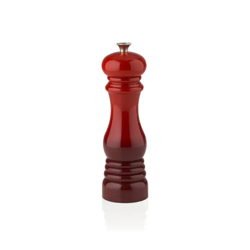 Le Creuset Cherry Red Pepper Mill – 21 Cm Signature Colored Grinder 1