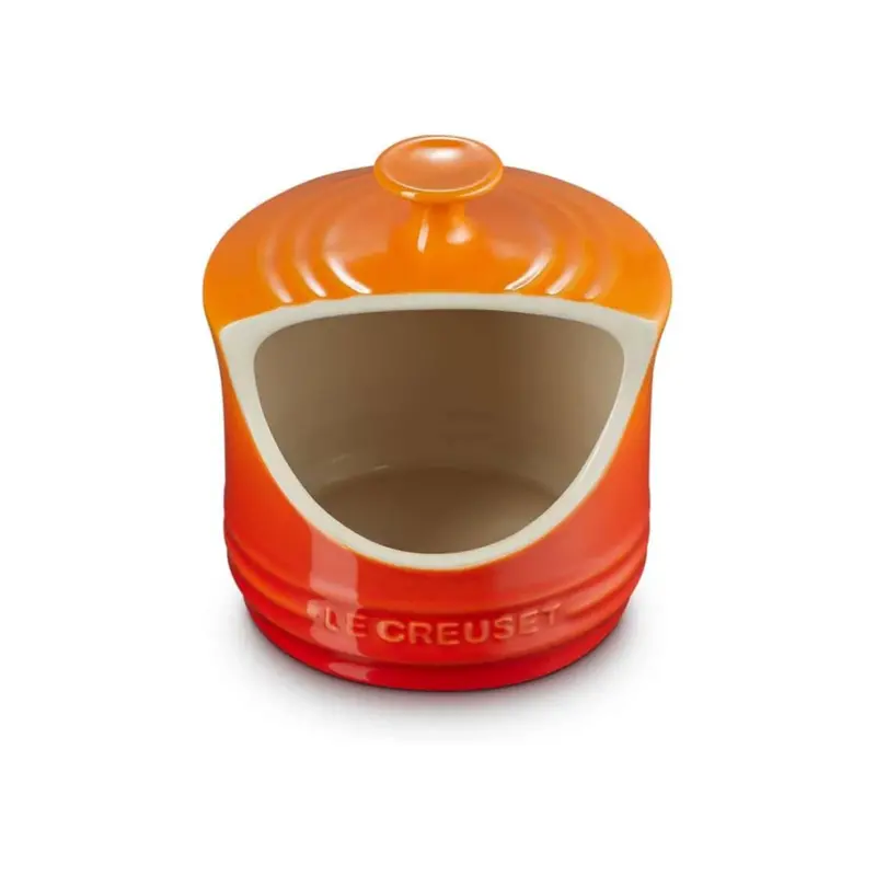 Le Creuset Cherry-Red Salt Cellar – Enamel-Coated Cast Iron 1