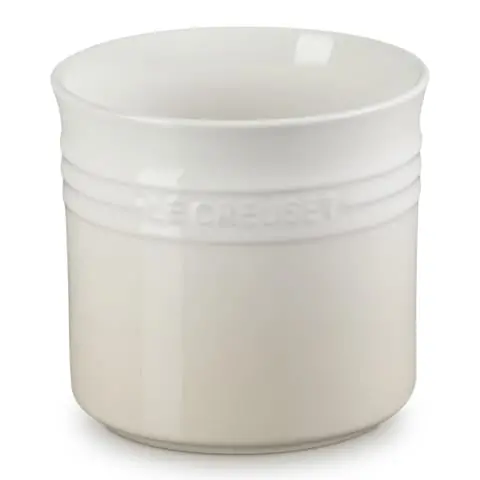 Le Creuset Classic Stirring Pot – 2.3 L, Meringue-Colored Enameled Cast Iron 1