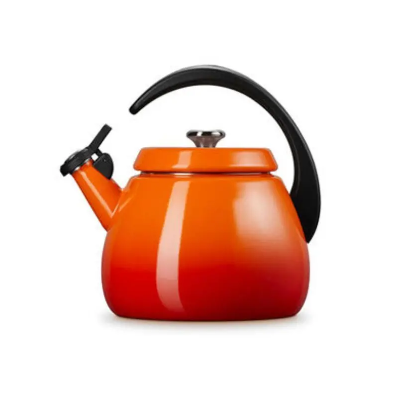 Le Creuset Cloche Whistling Kettle In Flame Red – 2.1 L 1