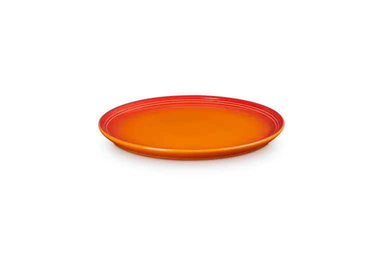 Le Creuset Coupe 22 Cm Orange-Red Ceramic Breakfast Plate 1