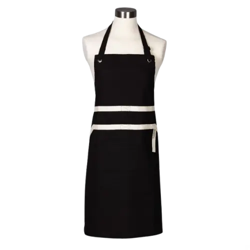 Le Creuset Ebb Black Textile Apron 1
