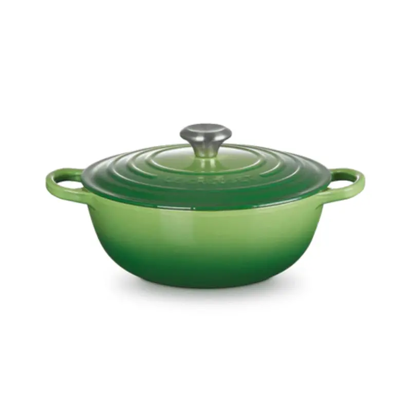 Le Creuset Enameled Cast Iron Round Dutch Oven – 26 Cm, 4.1 L, Bamboo Green 1